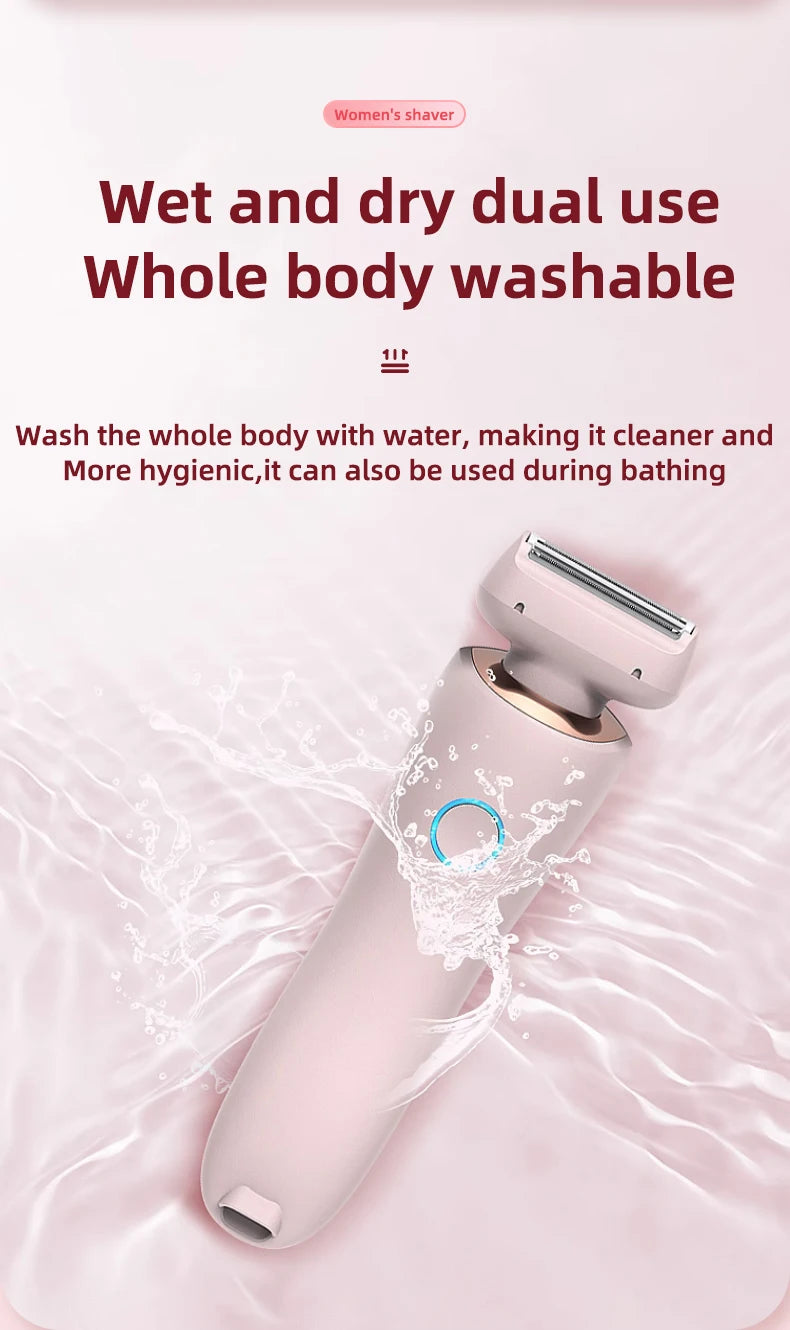 Painless Hair Removal Epilator USB Rechargeable