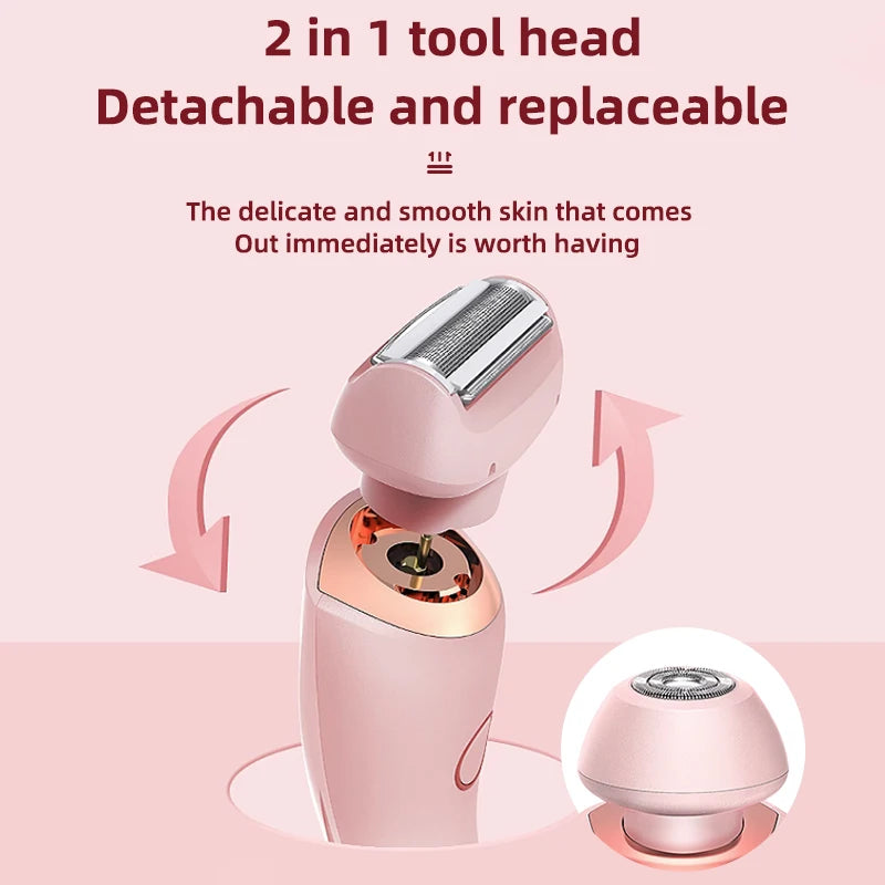 Painless Hair Removal Epilator USB Rechargeable