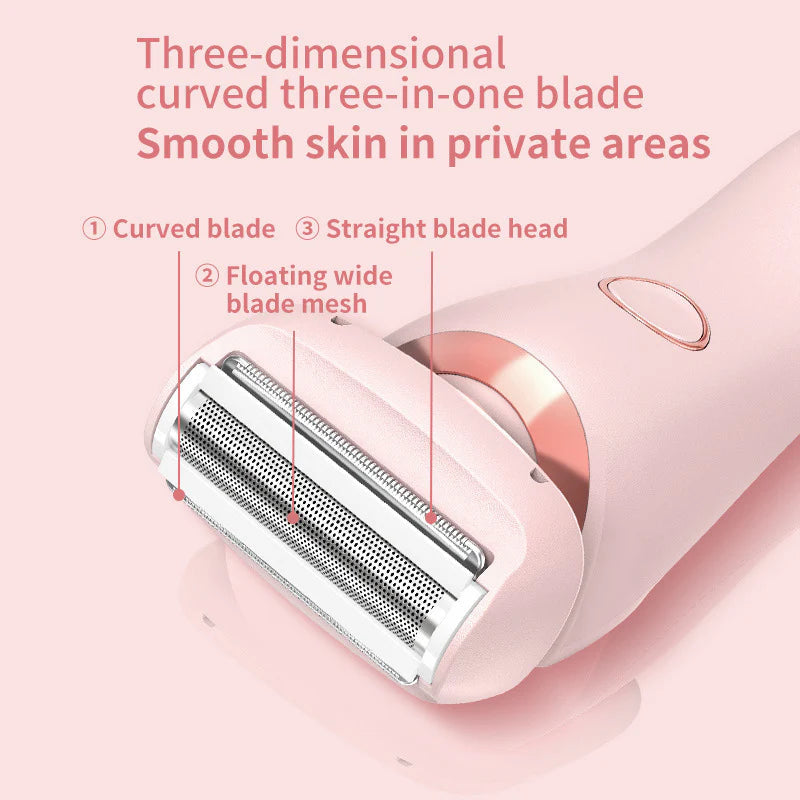 Painless Hair Removal Epilator USB Rechargeable